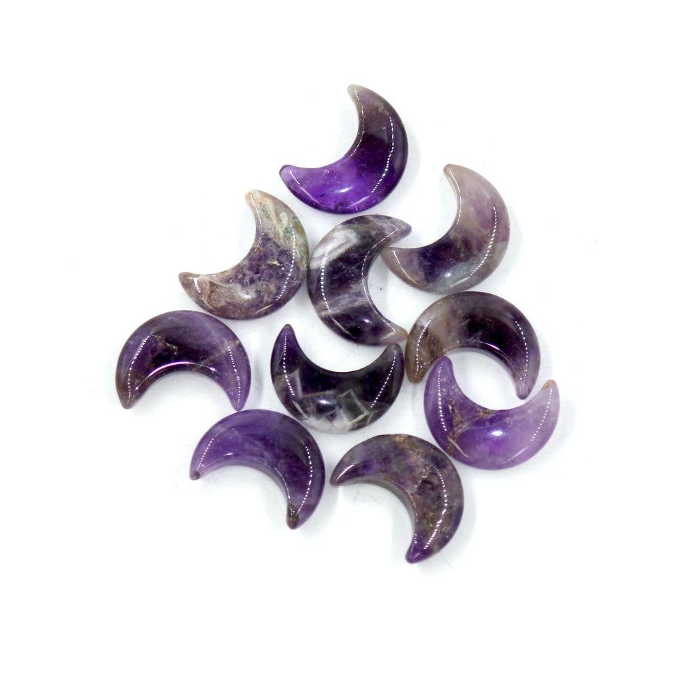 Crystal Moon - Amethyst - Spiral Circle