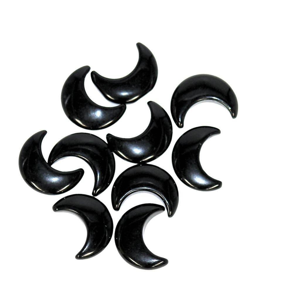 Crystal Moon - Black Onyx - Spiral Circle