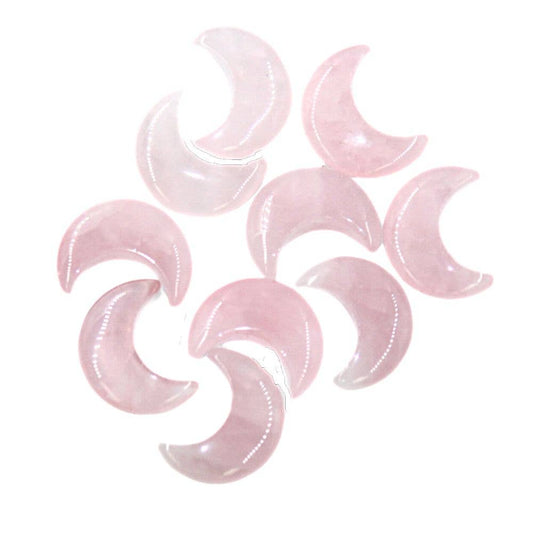Crystal Moon - Rose Quartz - Spiral Circle