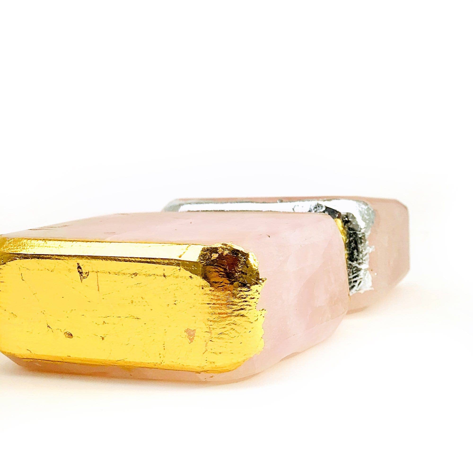 Crystal Rose Quartz Bottle Openers - Spiral Circle