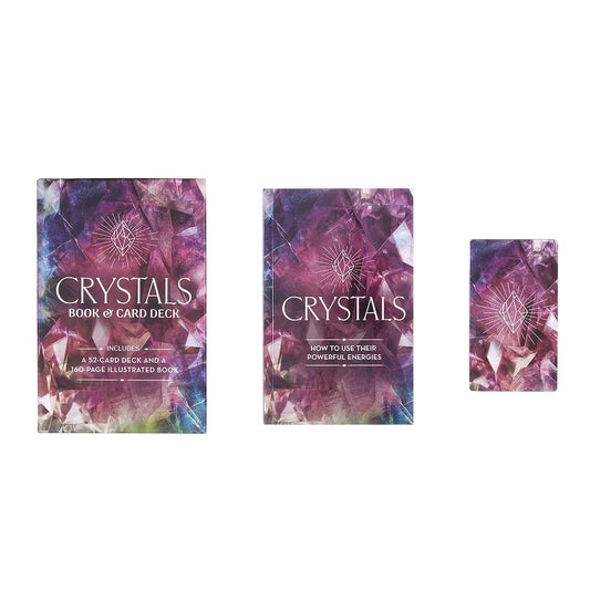 Crystals Book & Card Deck: Includes a 52-Card Deck and ... - Spiral Circle