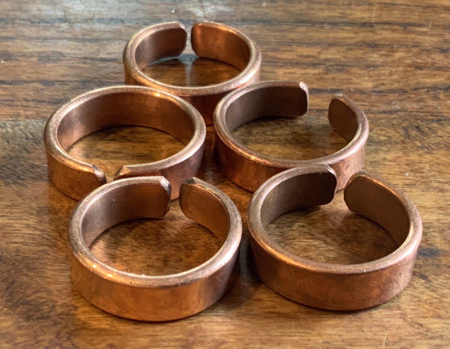 Cuff Rings | adjustable - Spiral Circle