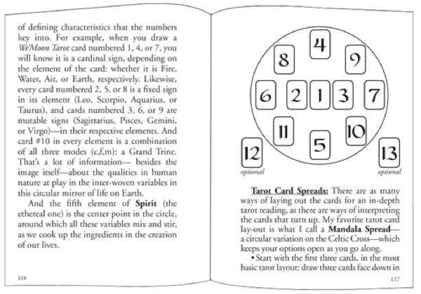 The We'Moon Tarot Card Deck: Featuring art by women from around the world
