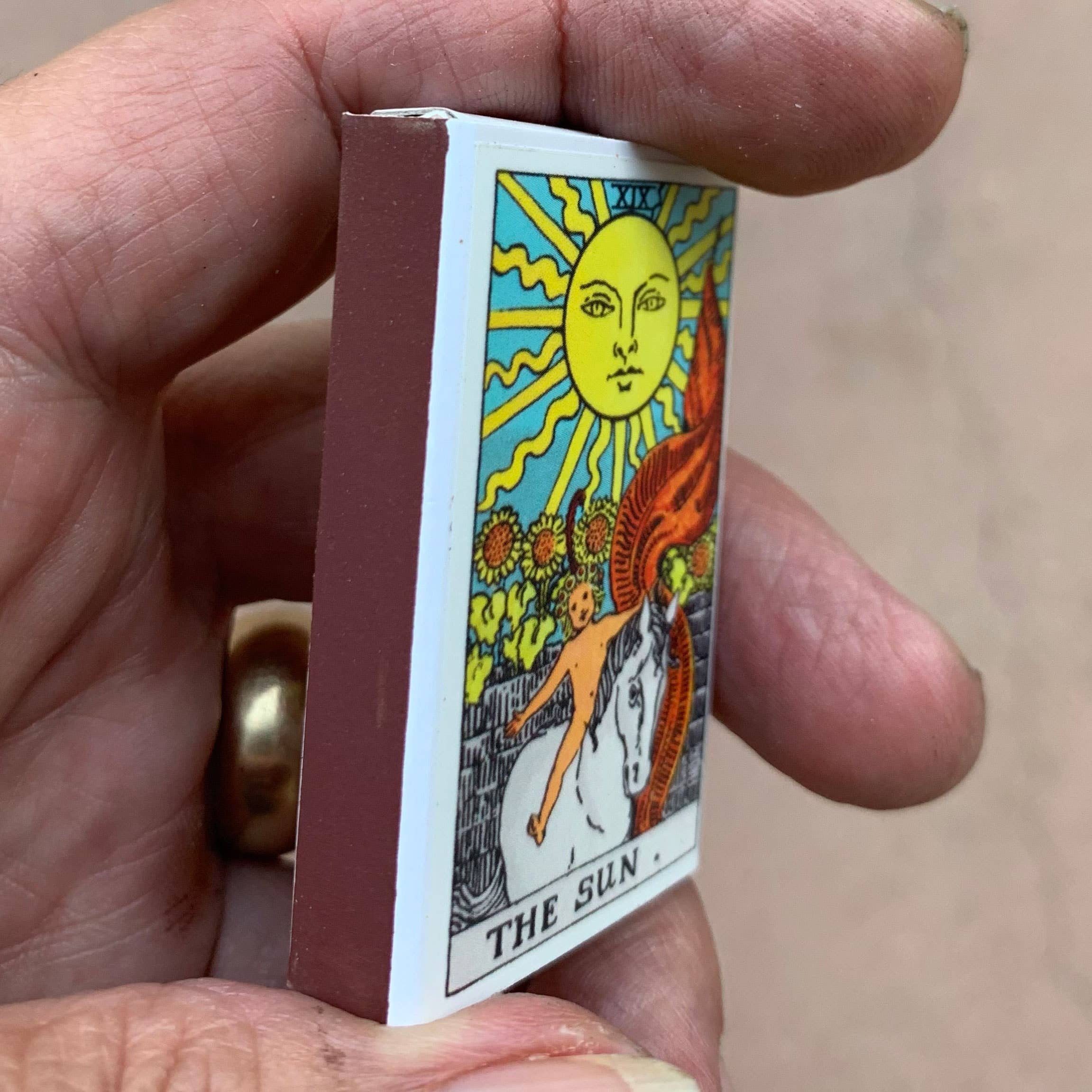 Tarot Matchbox | The Sun