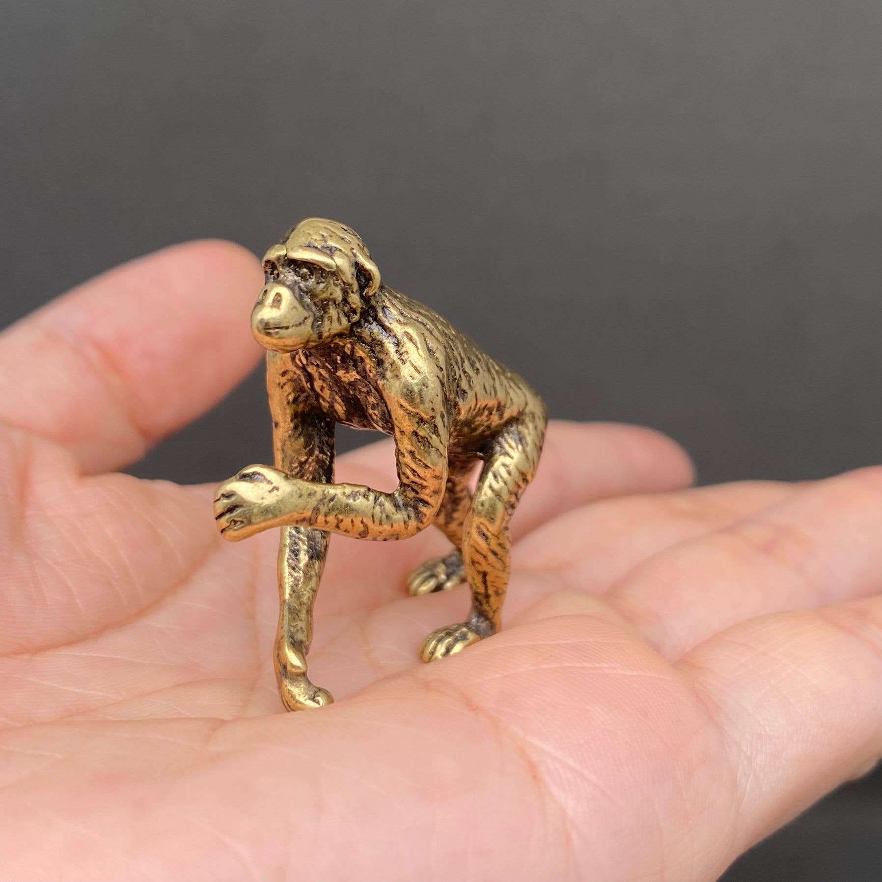 Orangutan| Brass Figurine