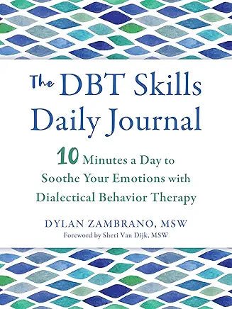 DBT Skills Daily Journal - Spiral Circle