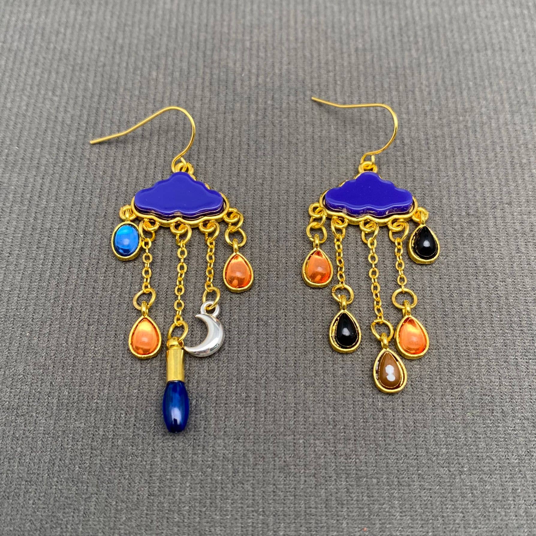 Cloud Dangle Earrings