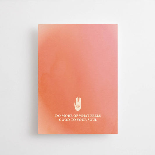 DO WHAT FEELS GOOD TO YOUR SOUL - 2. CHAKRA CARD - SACRAL - Spiral Circle