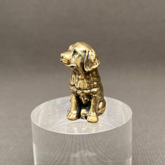 Dog | Brass Figurine - Spiral Circle