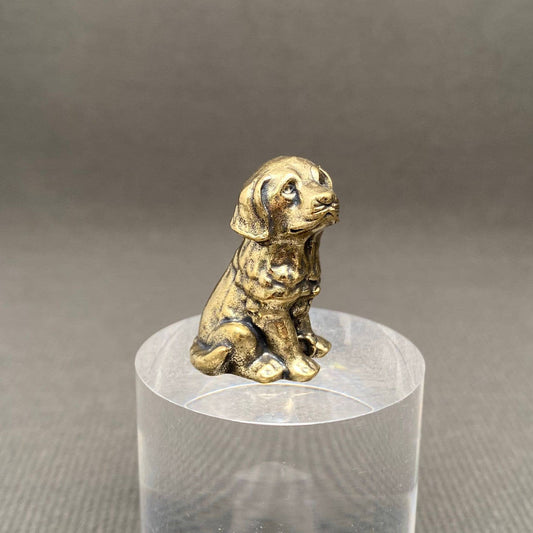Dog | Brass Figurine - Spiral Circle