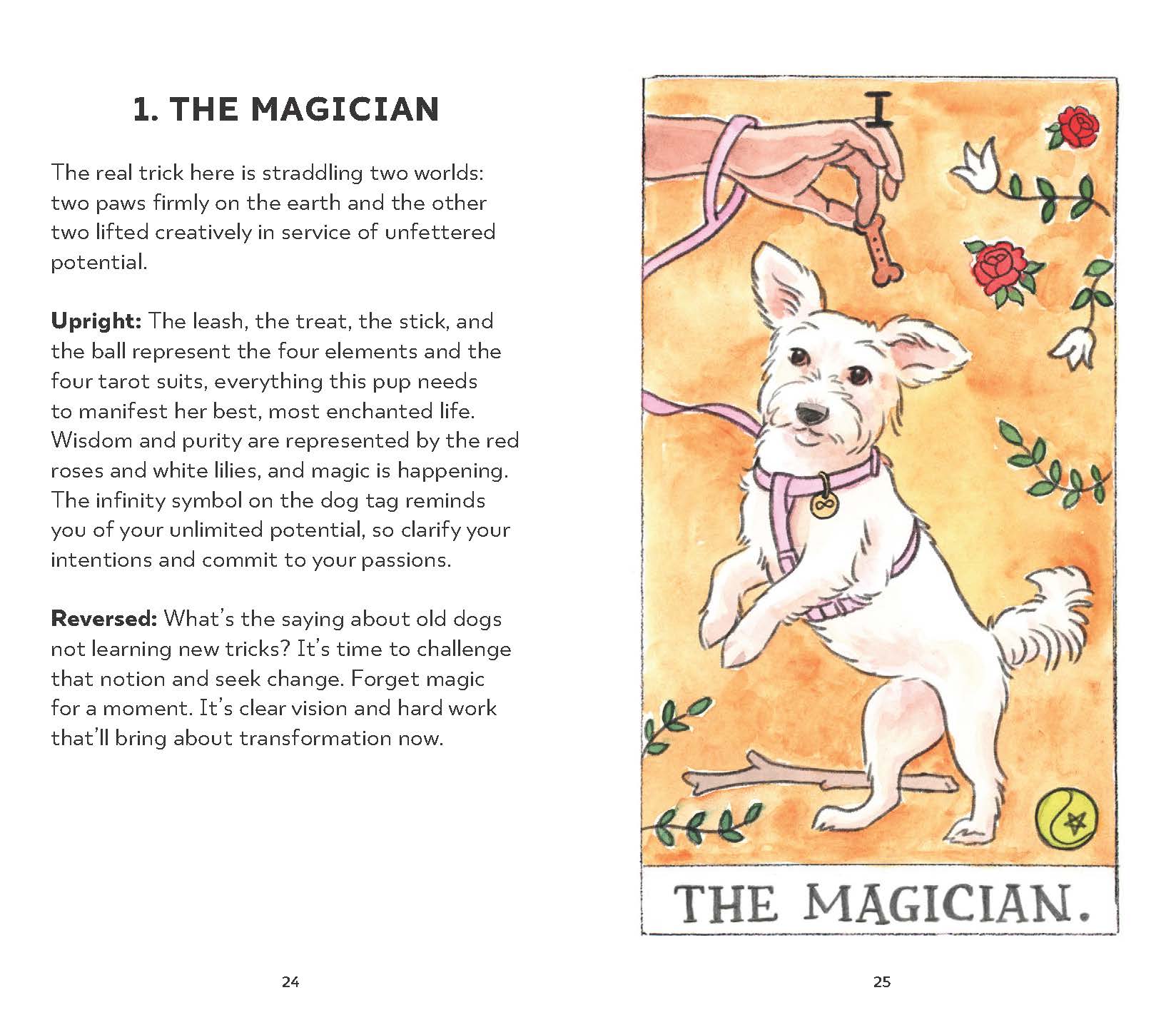 Dog Tarot - Spiral Circle