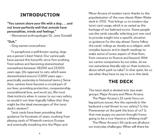 Dog Tarot - Spiral Circle