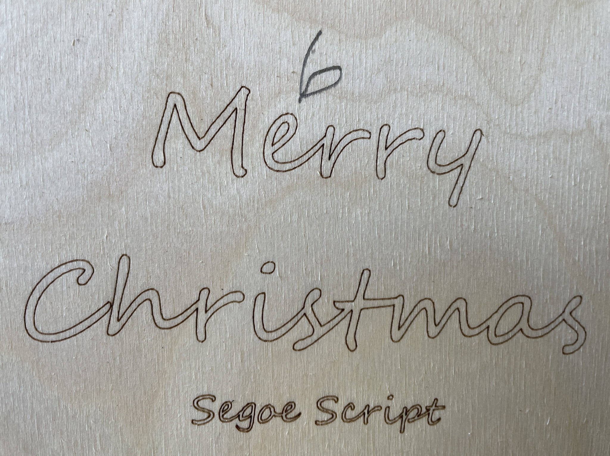 Door Harp Walnut border with Maple inlay - Spiral Circle