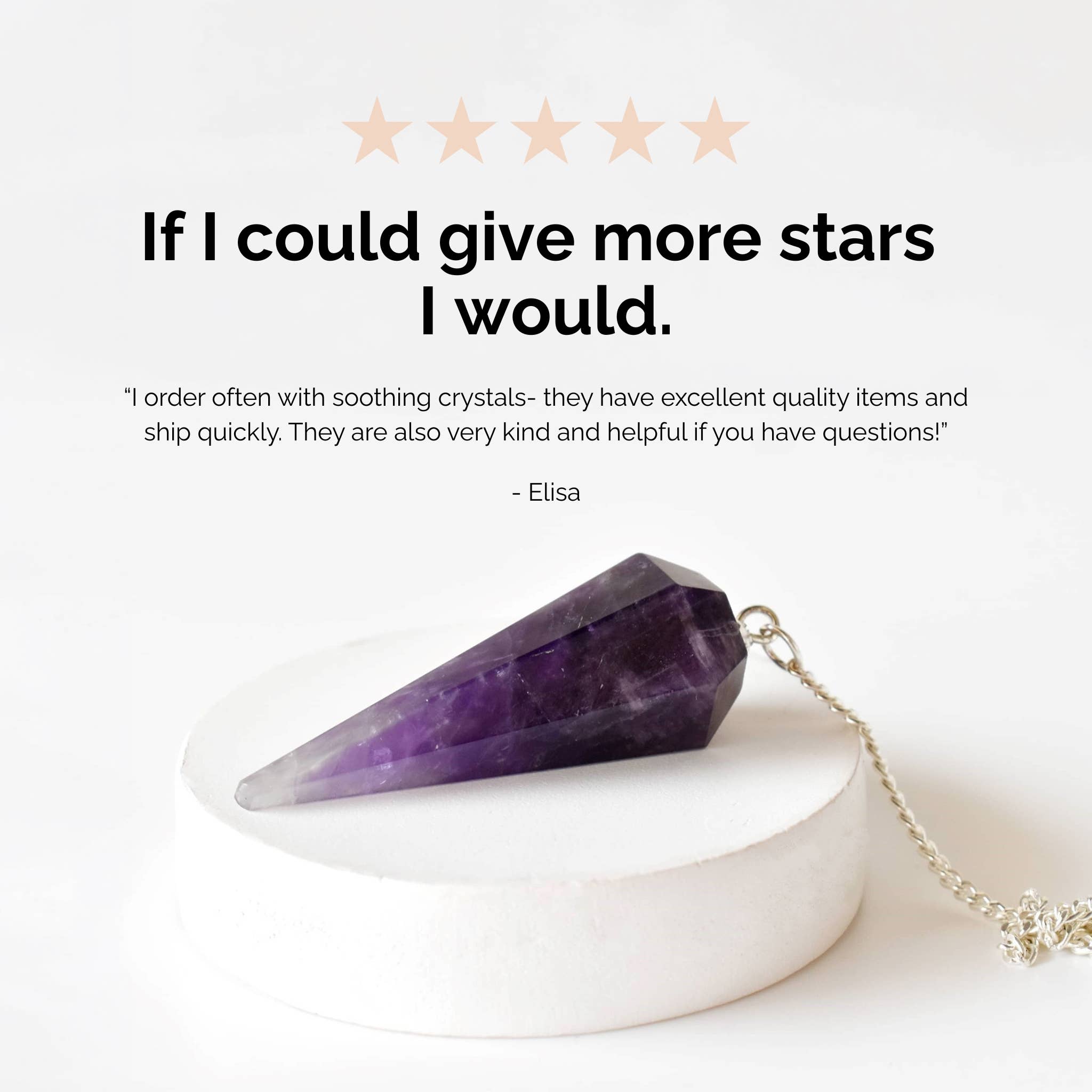 Dowsing Pendulum | 7 Chakra Orgone | Crystal Pendulum - Spiral Circle