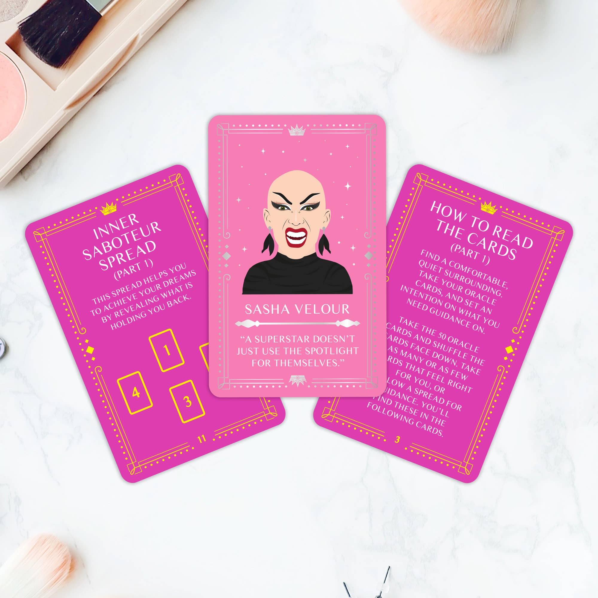 Drag Queen Oracles Card Pack - Spiral Circle