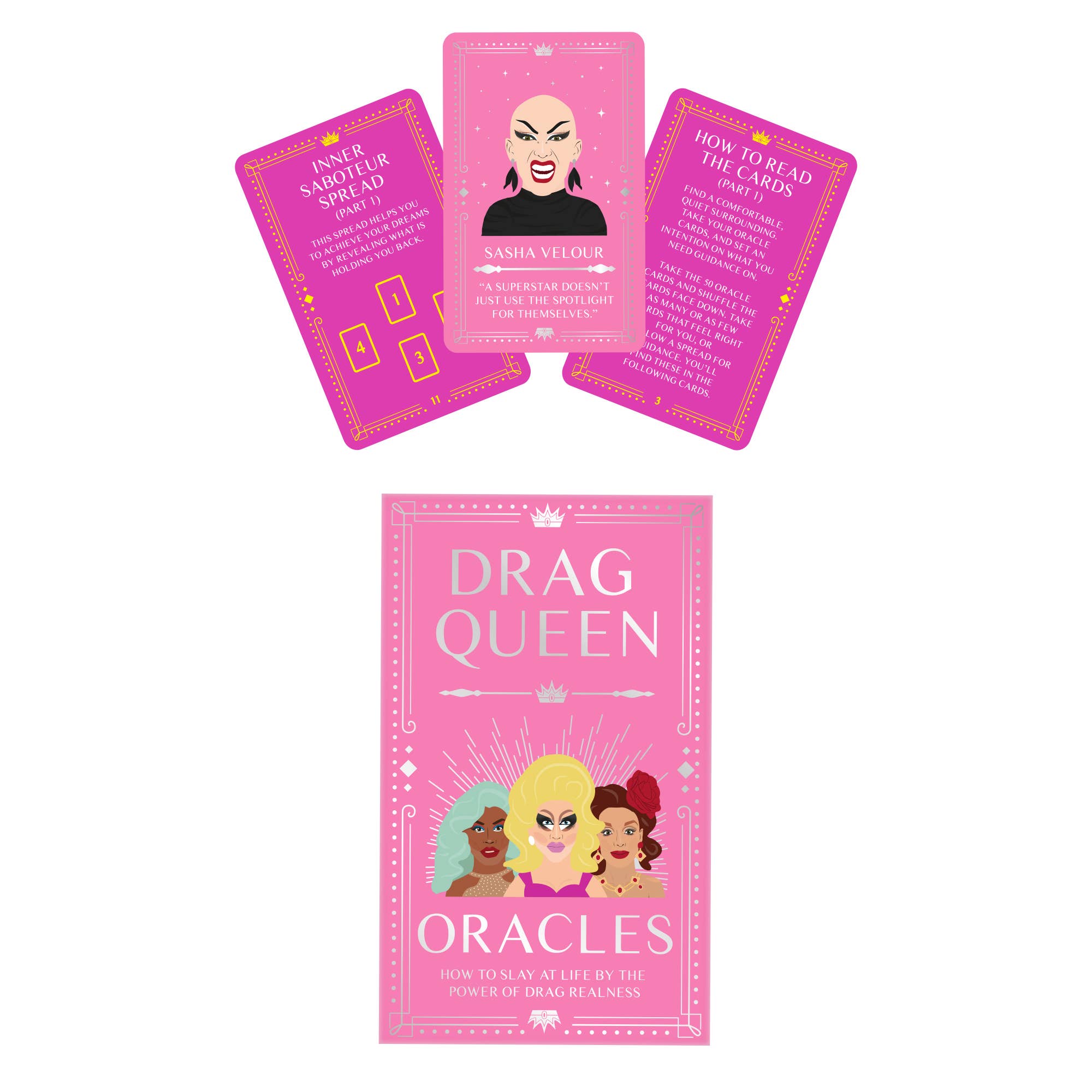 Drag Queen Oracles Card Pack - Spiral Circle
