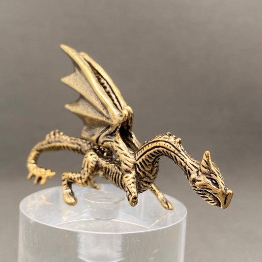 Dragon | Brass Figurine - Spiral Circle