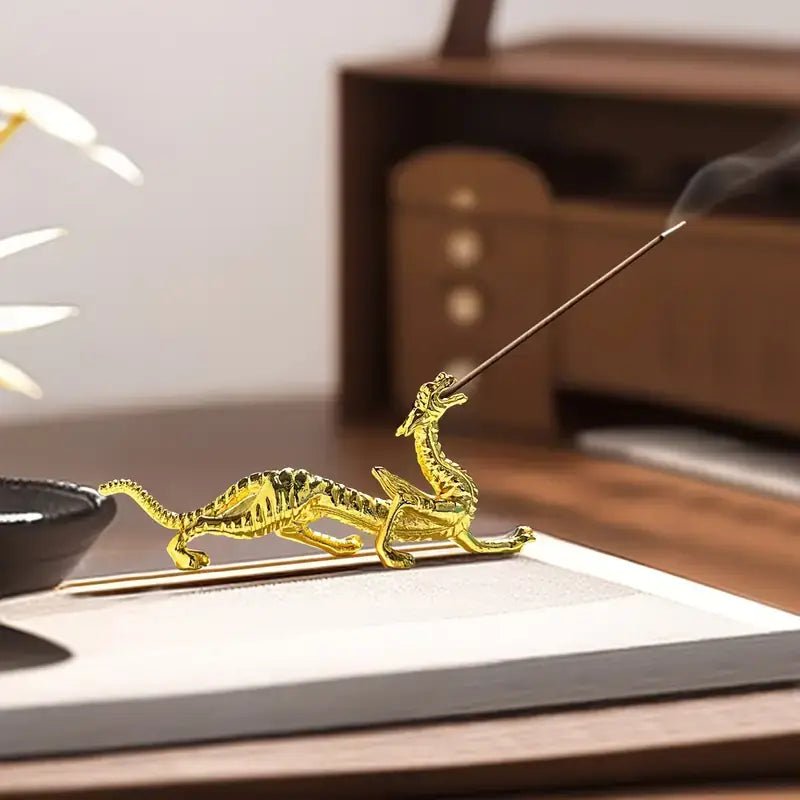 Dragon Incense Stick Holder - Spiral Circle