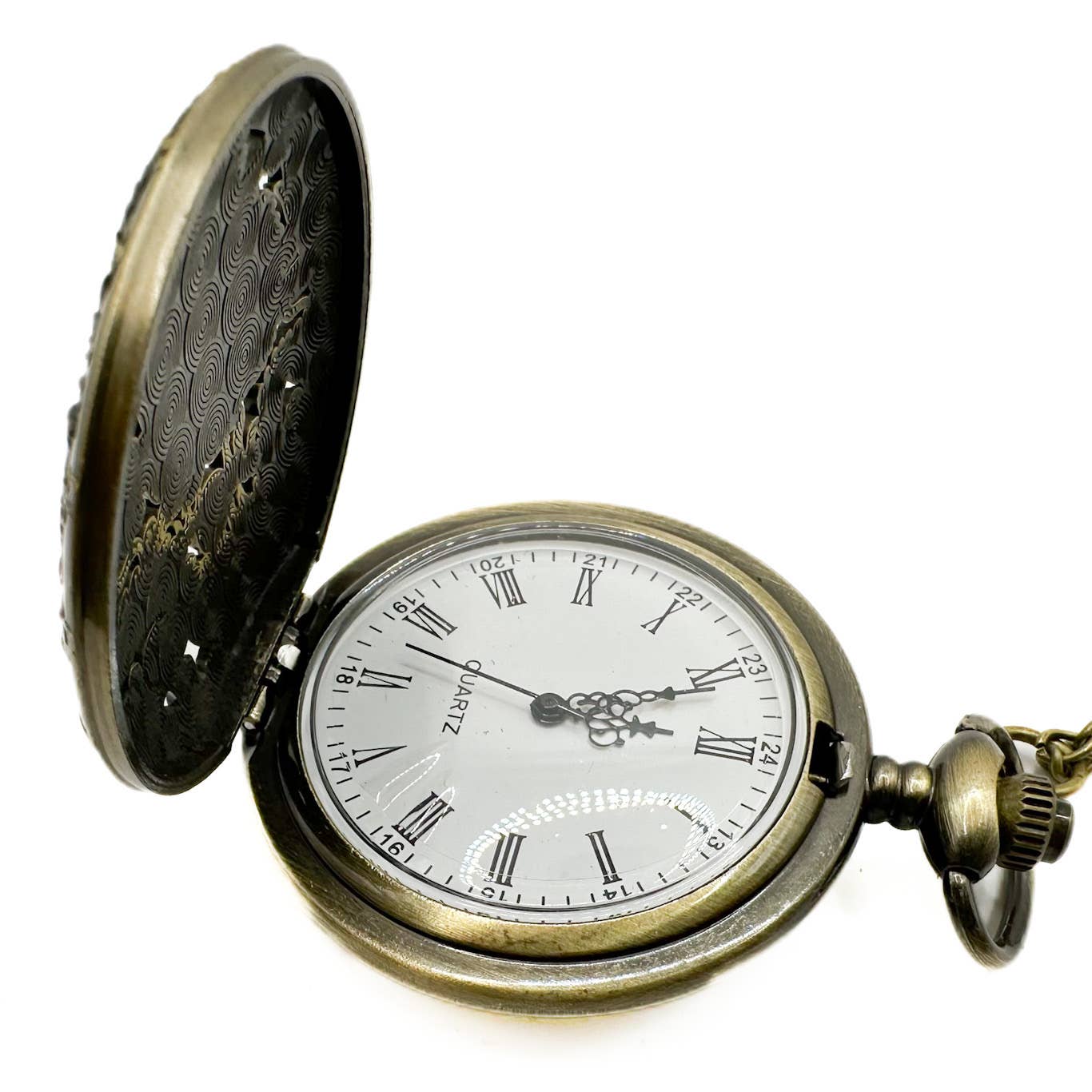 Dragon Pocket Watch - Spiral Circle