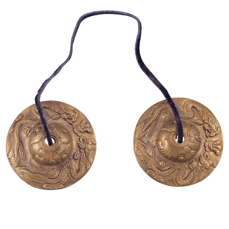 Dragon Tibetan Prayer Chimes | Tingcha - Spiral Circle