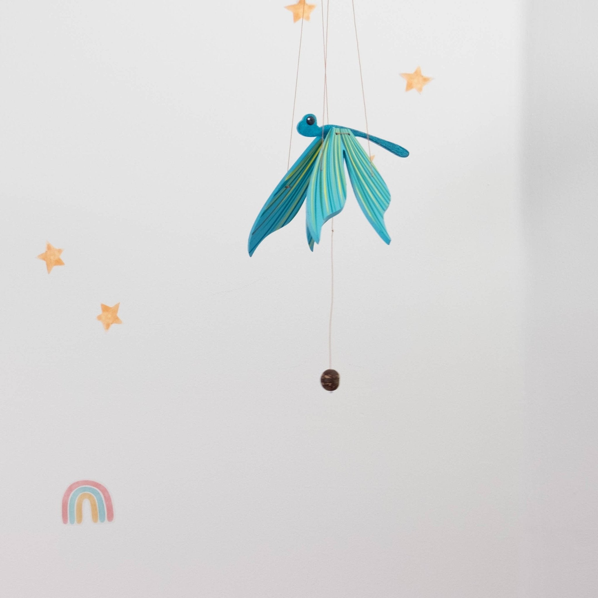 Dragonfly Flying Mobile - Spiral Circle