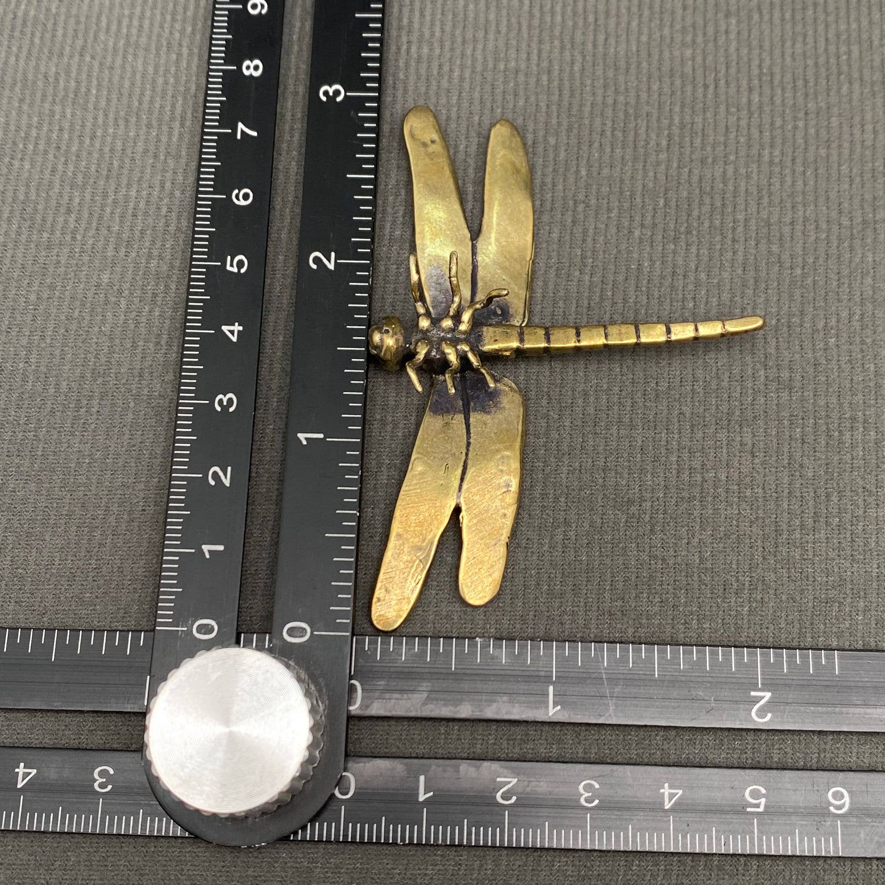 Dragonfly Large | Brass Figurine - Spiral Circle