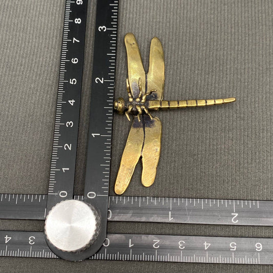 Dragonfly Large | Brass Figurine - Spiral Circle