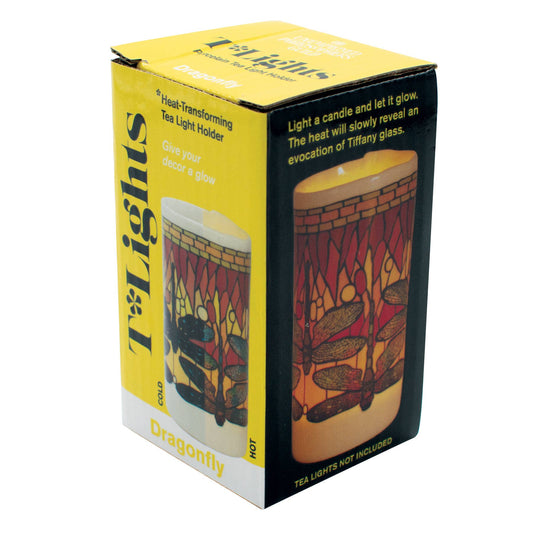 Dragonfly T - Light Holder - Spiral Circle