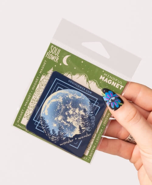 Dreamer Magnet - Spiral Circle