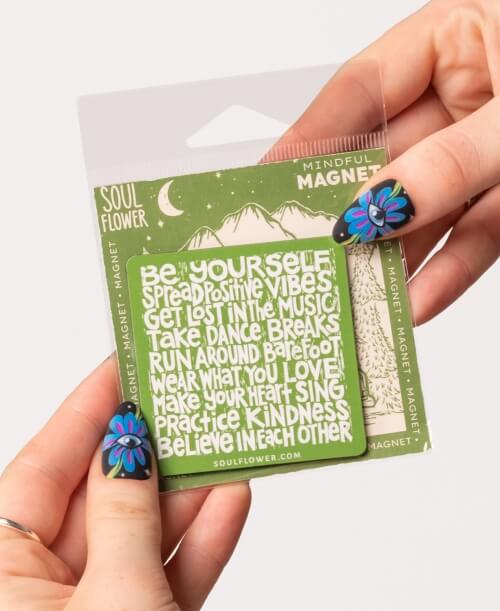 Dreamer Magnet - Spiral Circle