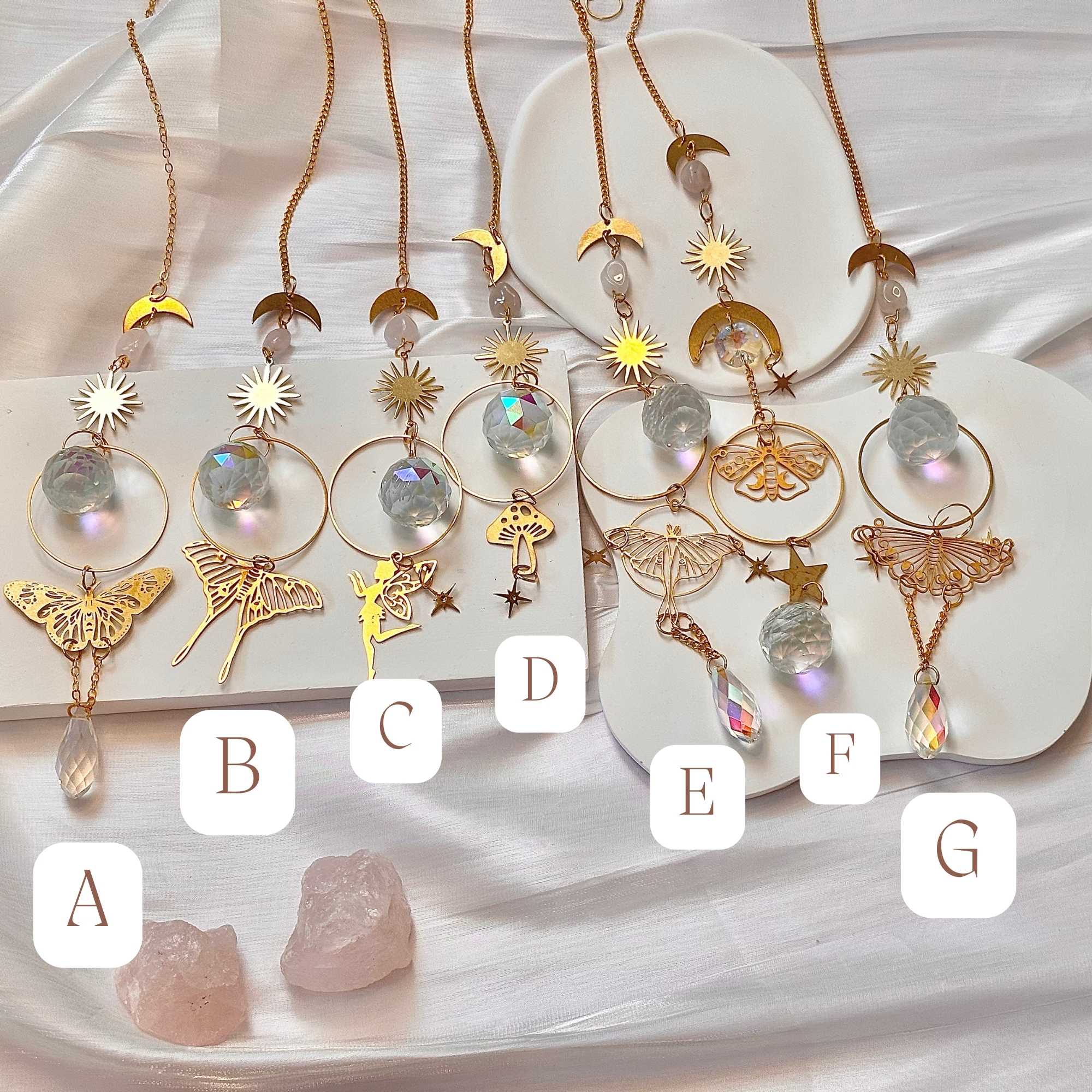 Dreamy Suncatcher Set - Spiral Circle