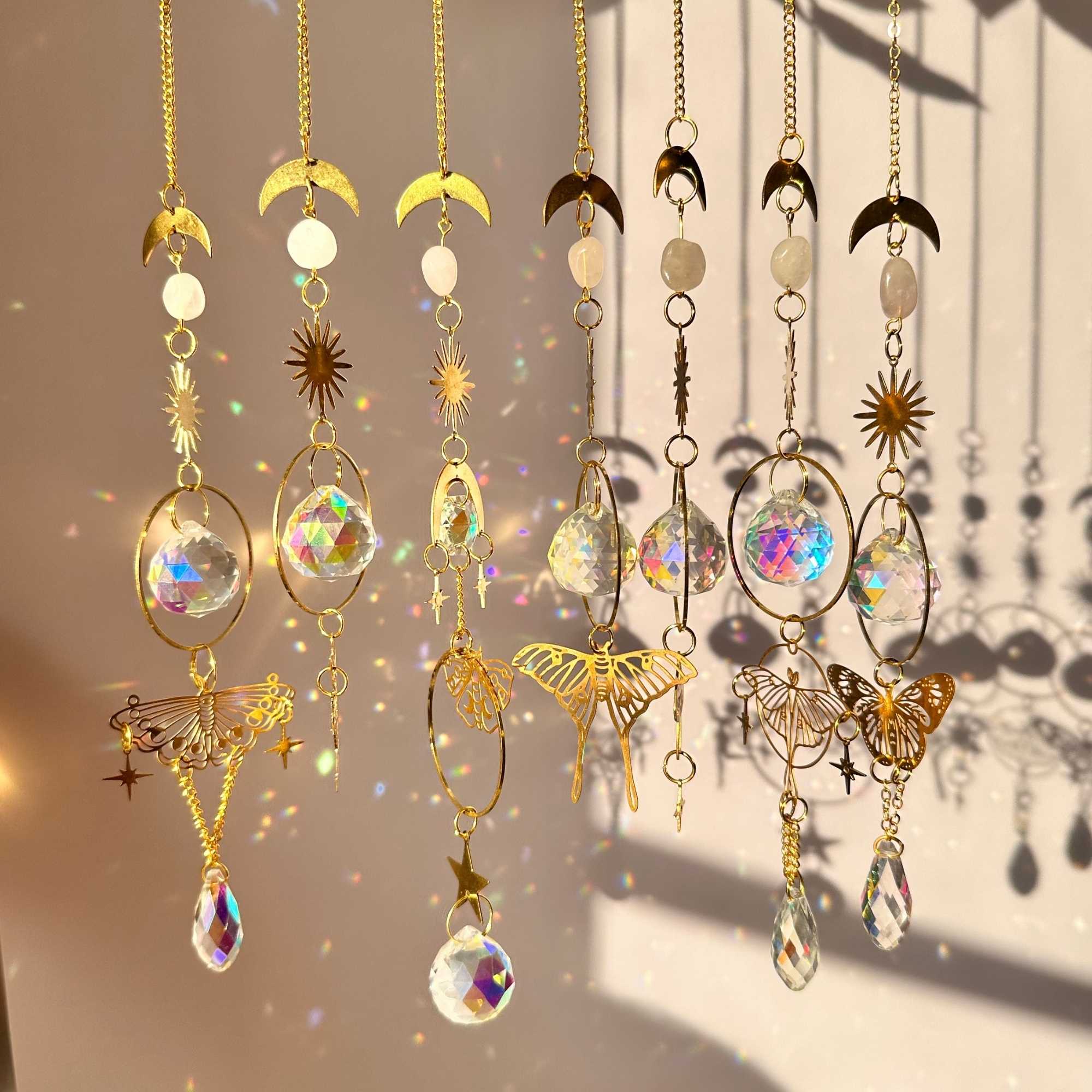 Dreamy Suncatcher Set - Spiral Circle
