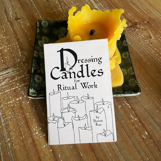 Dressing Candles for Ritual Work Pocket Zine - Spiral Circle