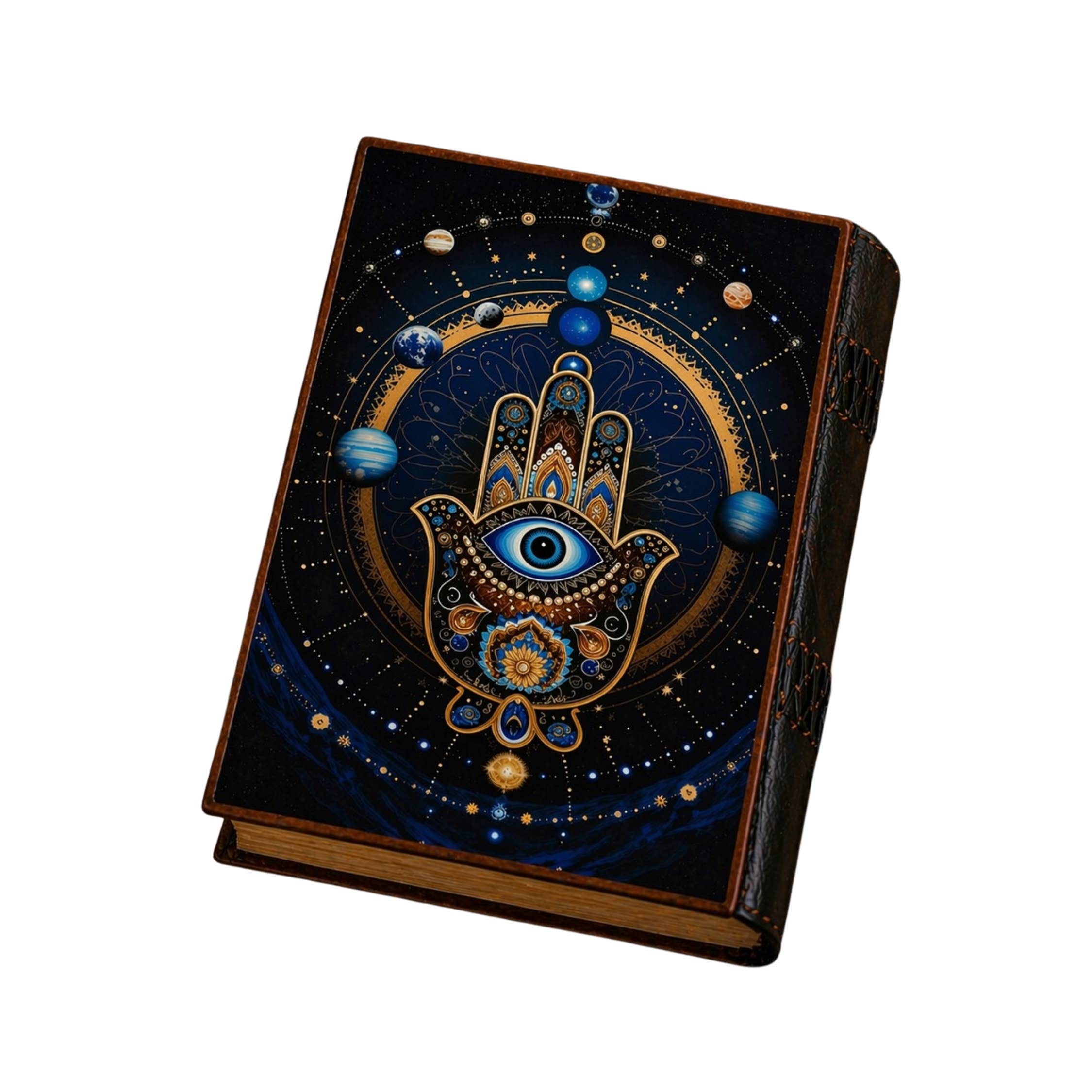 Grimoire Leather Journal Vintage Gothic Travel Book Diary