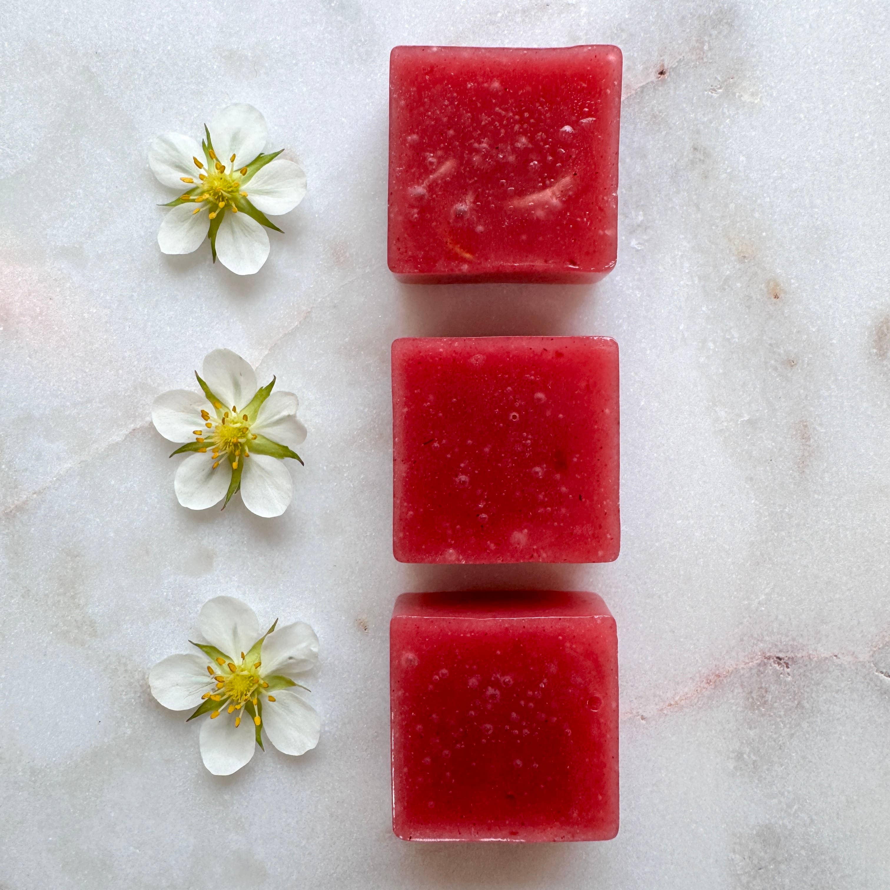 Strawberry Hibiscus Rose Fruit Chews - Bulk - Loose Candies