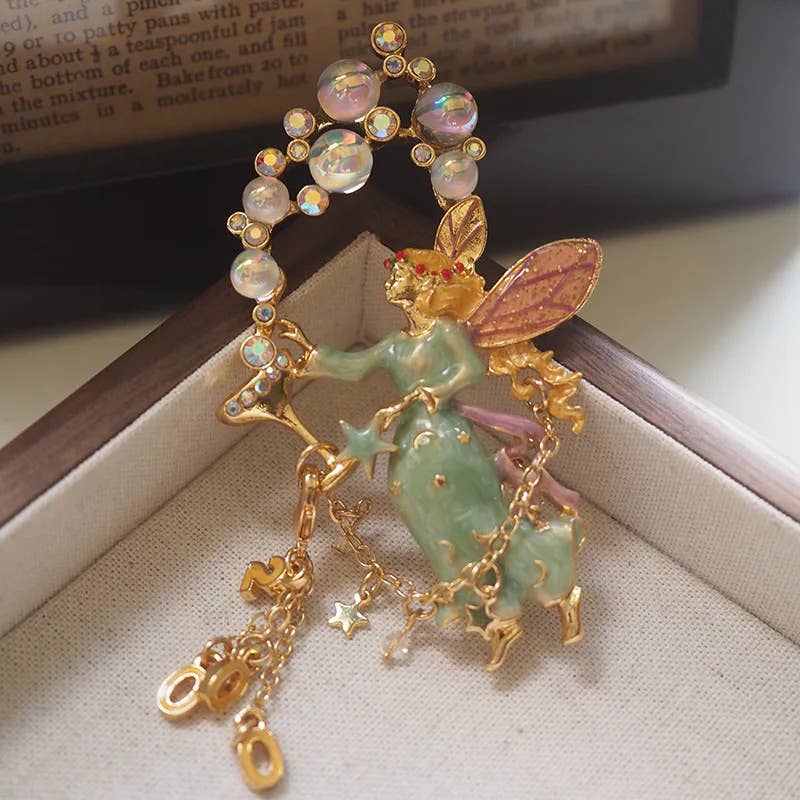 Vintage Medieval Sun Brooch