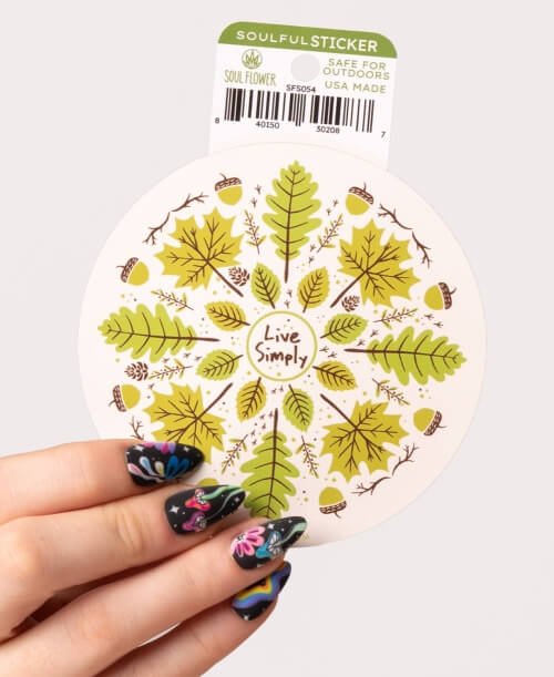 Earth Lover Sticker | - Spiral Circle