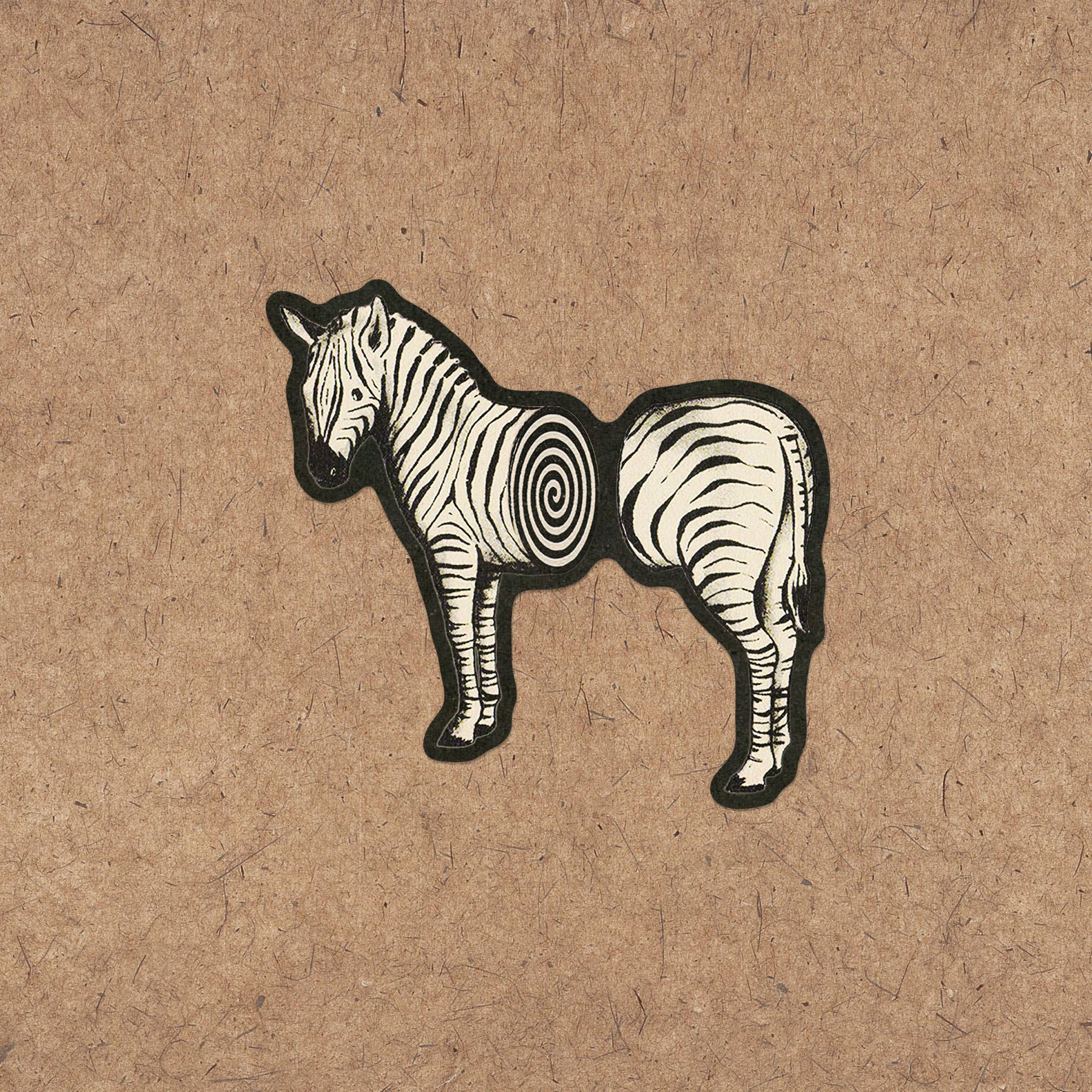 Zebra Sticker
