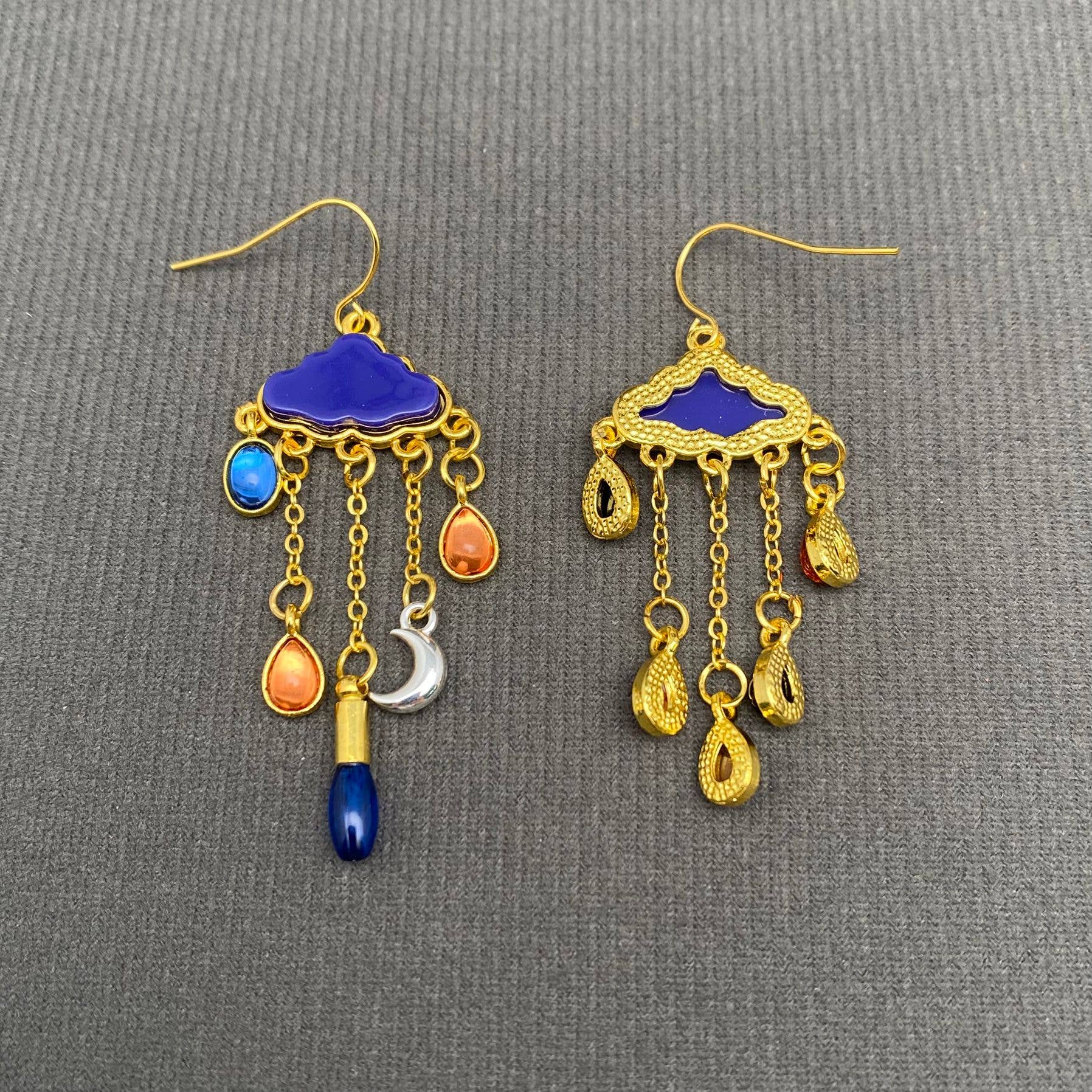 Cloud Dangle Earrings