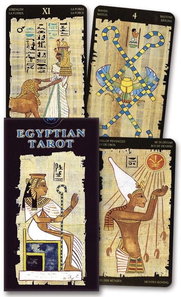 Egyptian Tarot - Spiral Circle