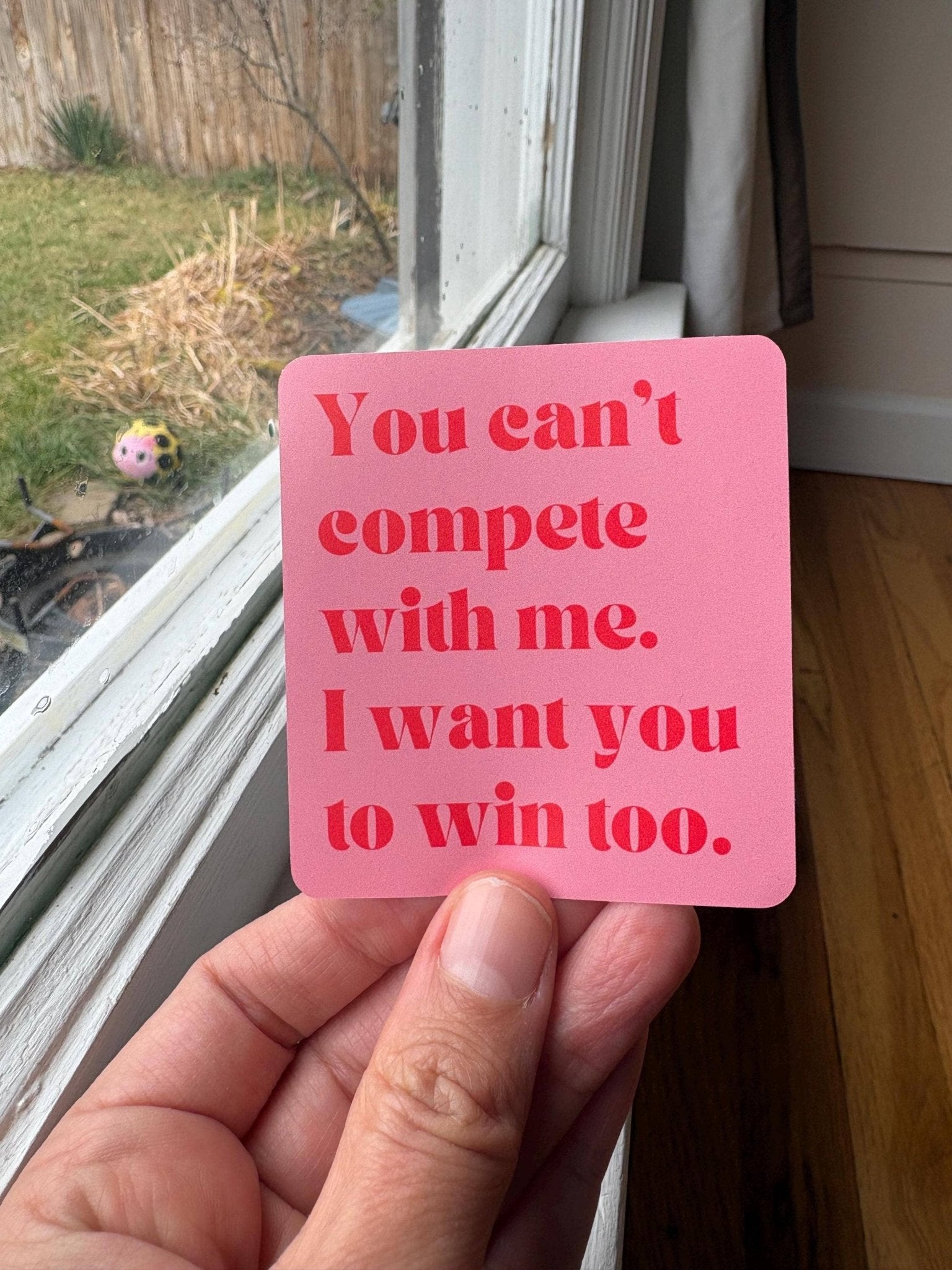 Empowerment Feminist Waterproof Vinyl Sticker - Spiral Circle