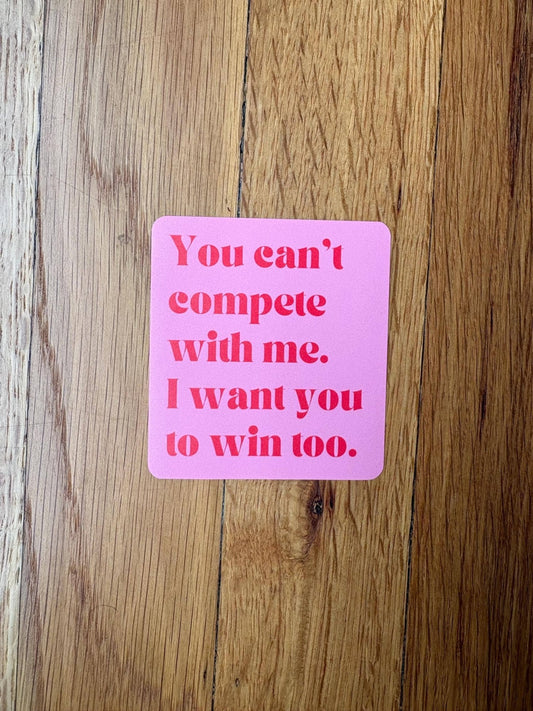 Empowerment Feminist Waterproof Vinyl Sticker - Spiral Circle