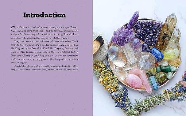 Essential Book of Crystal Healing (Elements) - Spiral Circle
