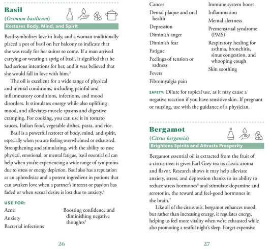 Essential Oils Healing Deck: 52 Cards for Mind, Body, Spirit - Spiral Circle