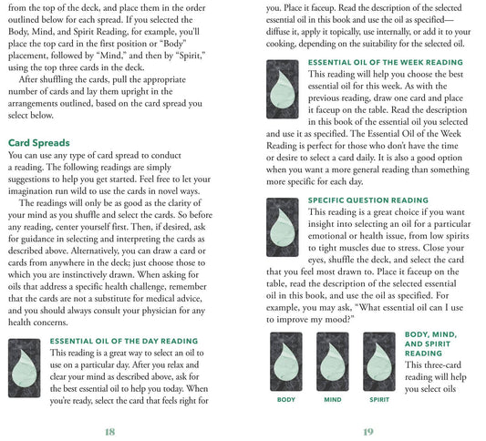 Essential Oils Healing Deck: 52 Cards for Mind, Body, Spirit - Spiral Circle