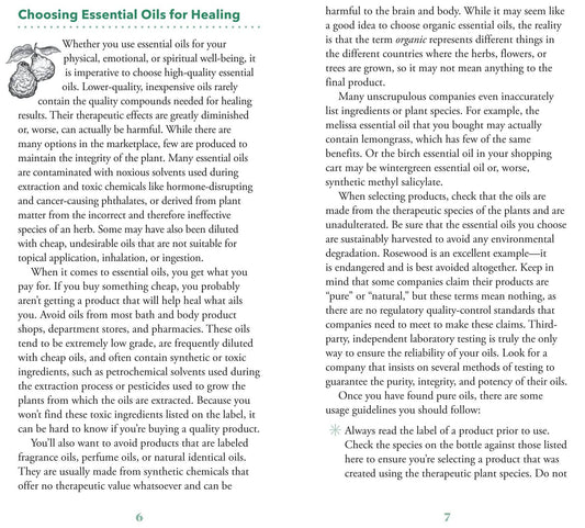 Essential Oils Healing Deck: 52 Cards for Mind, Body, Spirit - Spiral Circle