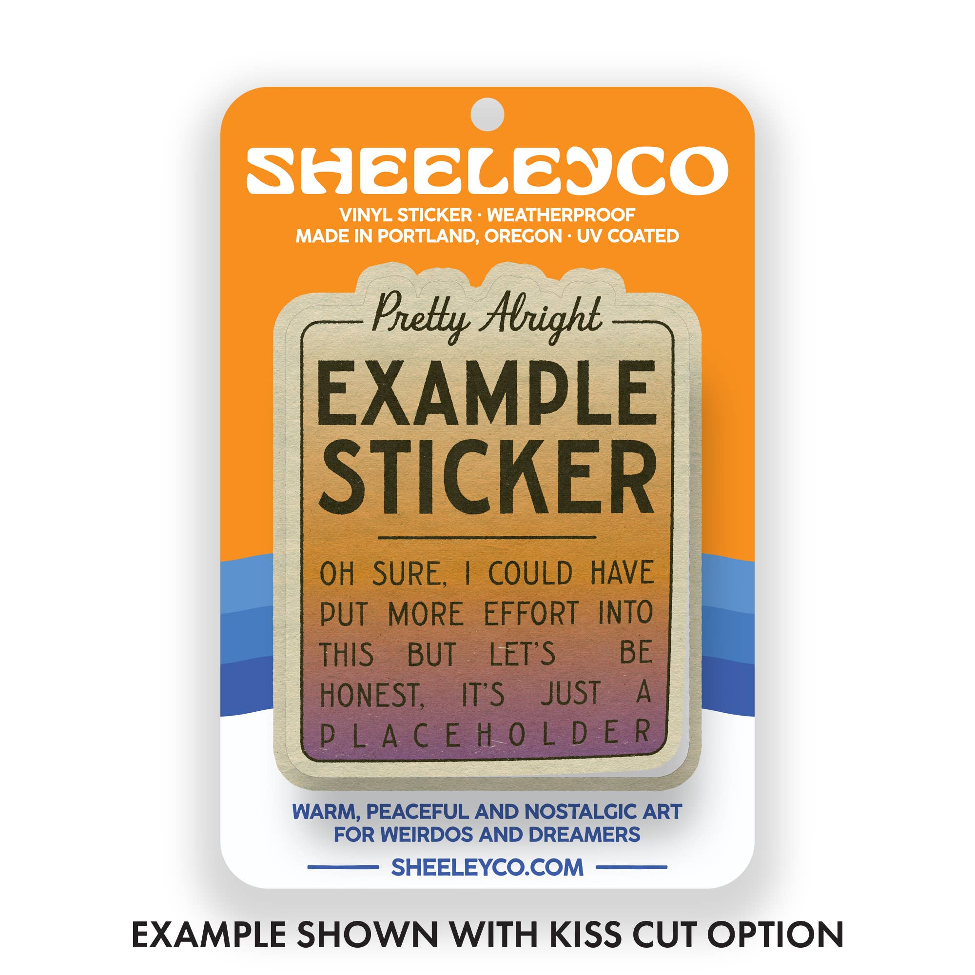 Explore The Unknown Vinyl Sticker - Spiral Circle