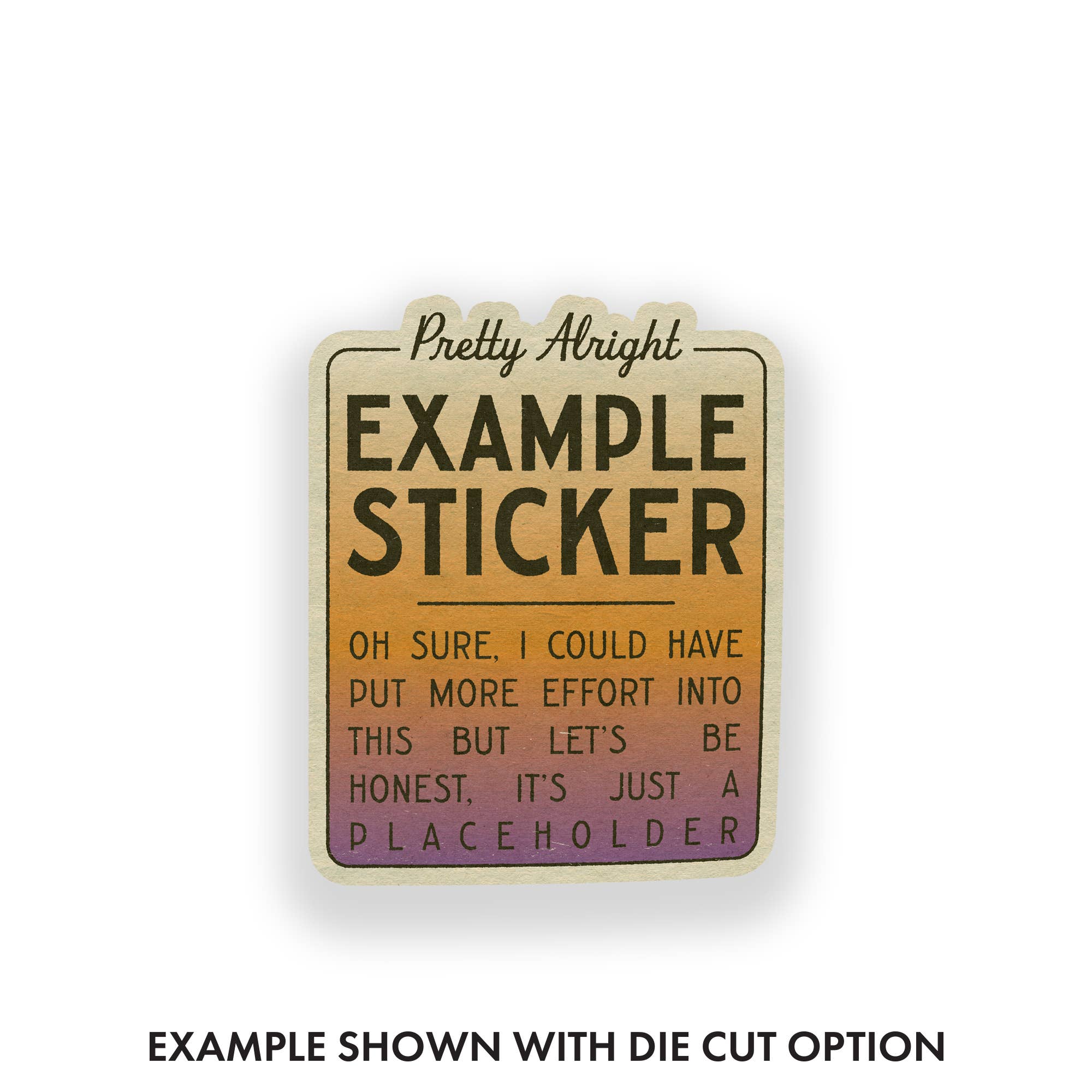 Explore The Unknown Vinyl Sticker - Spiral Circle