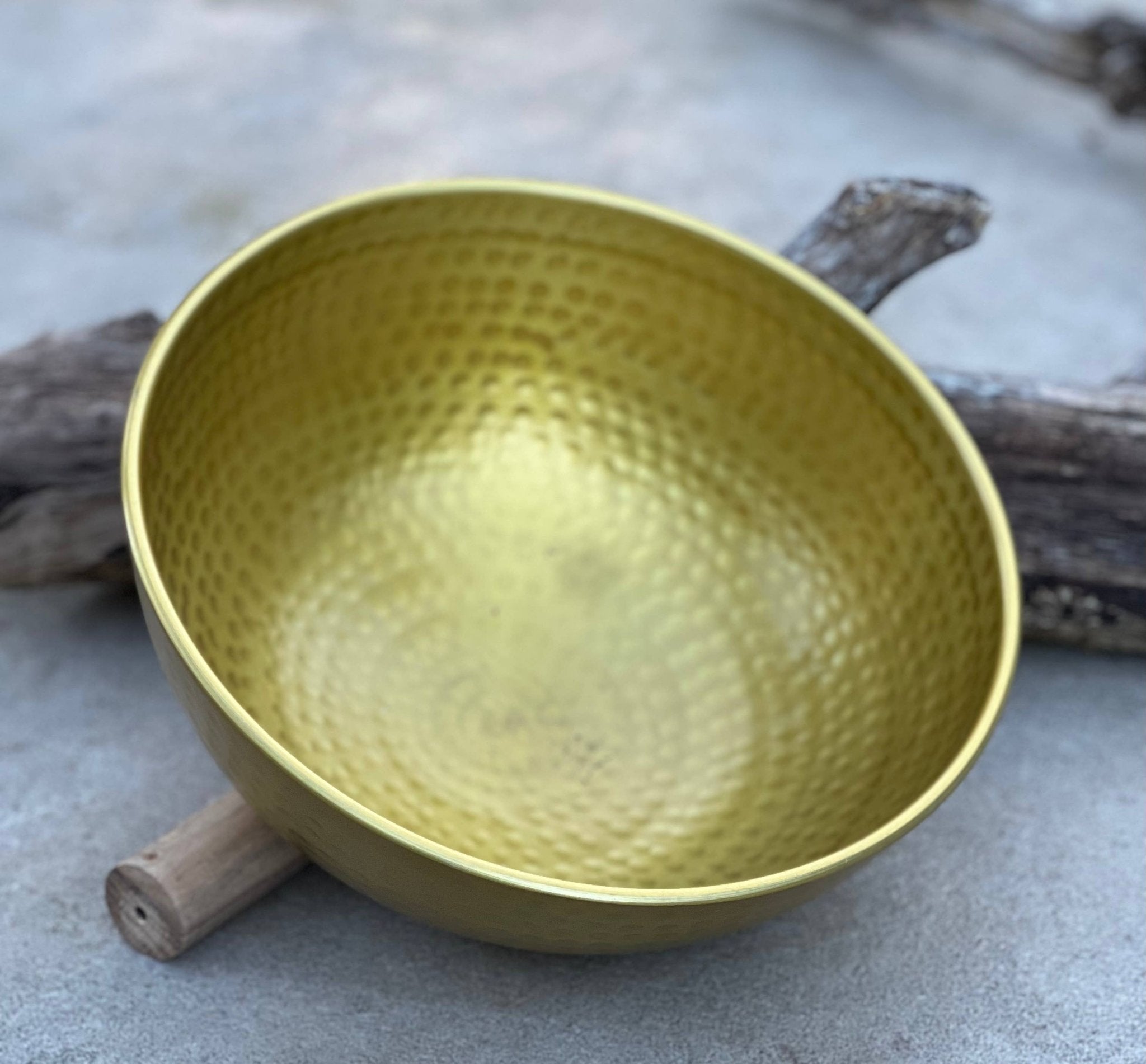 Extra Large Singing Bowl - Spiral Circle
