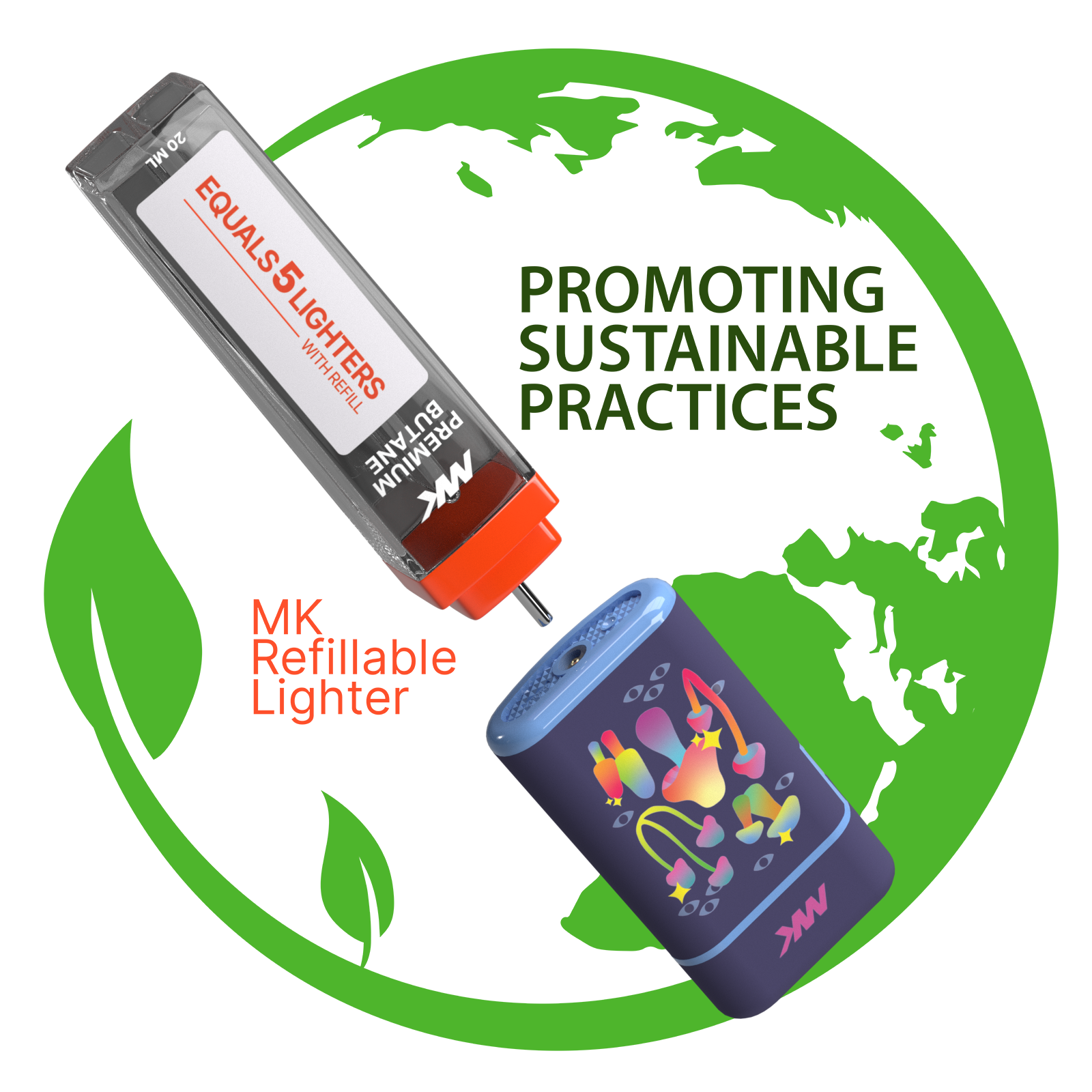 MyCosmos Torch Flame Lighter
